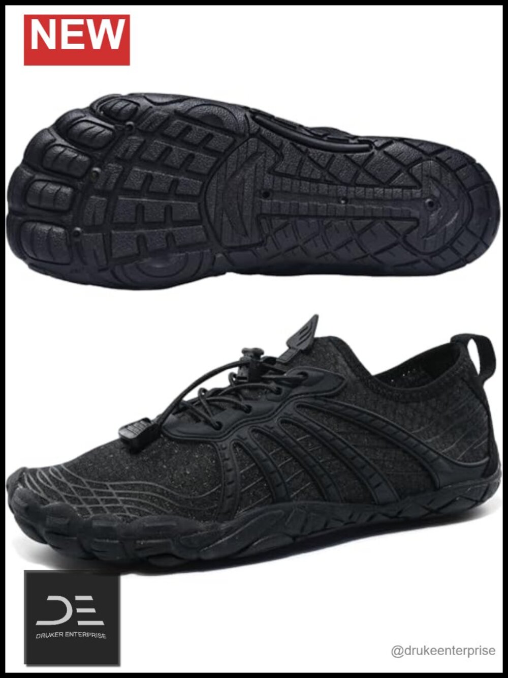 Quick-Dry Lightweight Barefoot Water Shoes for Beach, Pool, Hiking